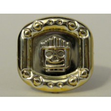 Part x276 Chrome Gold Minifig, Utensil Sun Disk